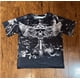 thumbnail image 4 of Camisetas casuales de manga corta de gran tamaño de algodón gótico clásico Harajuku para hombres y mujeres con estampado gótico Y2K, ropa urbana, camiseta de cuello redondo, 4 of 5