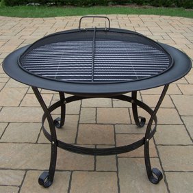 Srfp96 Ranch Fire Pit With Grill 47 In Quantity 1 Walmart Com Walmart Com
