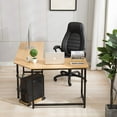 thumbnail image 2 of BaytoCare L-Shaped Desk Corner Latop Computer Office Table Home Workstation Wood, 2 of 12
