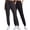 Set-5-Black+Gray, variant on MLDRA 3 Pack Joggers Sweatpants for Women Ultra-Soft Lightweight for Lounge Athletic Yoga Running Workout Pants with Pockets