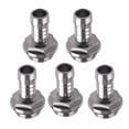 thumbnail image 1 of Silver Barb Fitting G1/4 Thread Barb Connector Hose Barb Fittings Barb Connector, Barb Fitting, Two-touch Fitting, For Radiators For Water Blocks Water Pumps Reservoir, 1 of 8
