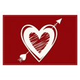 thumbnail image 1 of asddcavvf Valentine's Day Car & Table Mats Festive Table With Heat Linen Print for Parties Ideal for Home & Restaurant Use for Lovers B Kitchen Table round Set for 4, 1 of 4