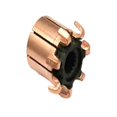 thumbnail image 2 of 11.3 X 3.97 X12.2（12.6) Mm 7P Teeth Copper Hook Type Electrical Motor Commutator, 2 of 8