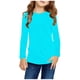 thumbnail image 2 of ShomPort Boys and Girls Clothes Casual Long Sleeve Crew Neck T Shirts Kids Loose Soft Lightweighht Pullover Tops, 2 of 7