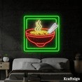 thumbnail image 4 of Craftnamesign Ramen Neon Sign, Ramen Restaurant Decor, Ramen LED Signs, 4 of 4
