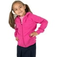 thumbnail image 4 of Leveret Kids & Toddler Boys Girls Sweatshirt Hoodie Jacket Variety of Colors (Size 2-14 Years) (Hot Pink, 12 Years), 4 of 4