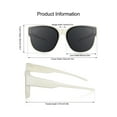 thumbnail image 6 of TINHAO Oversized Fit Over Glasses Sunglasses for Women Men Driving UV Protection Large Wrap Around Polarized Sunglasses, 6 of 6