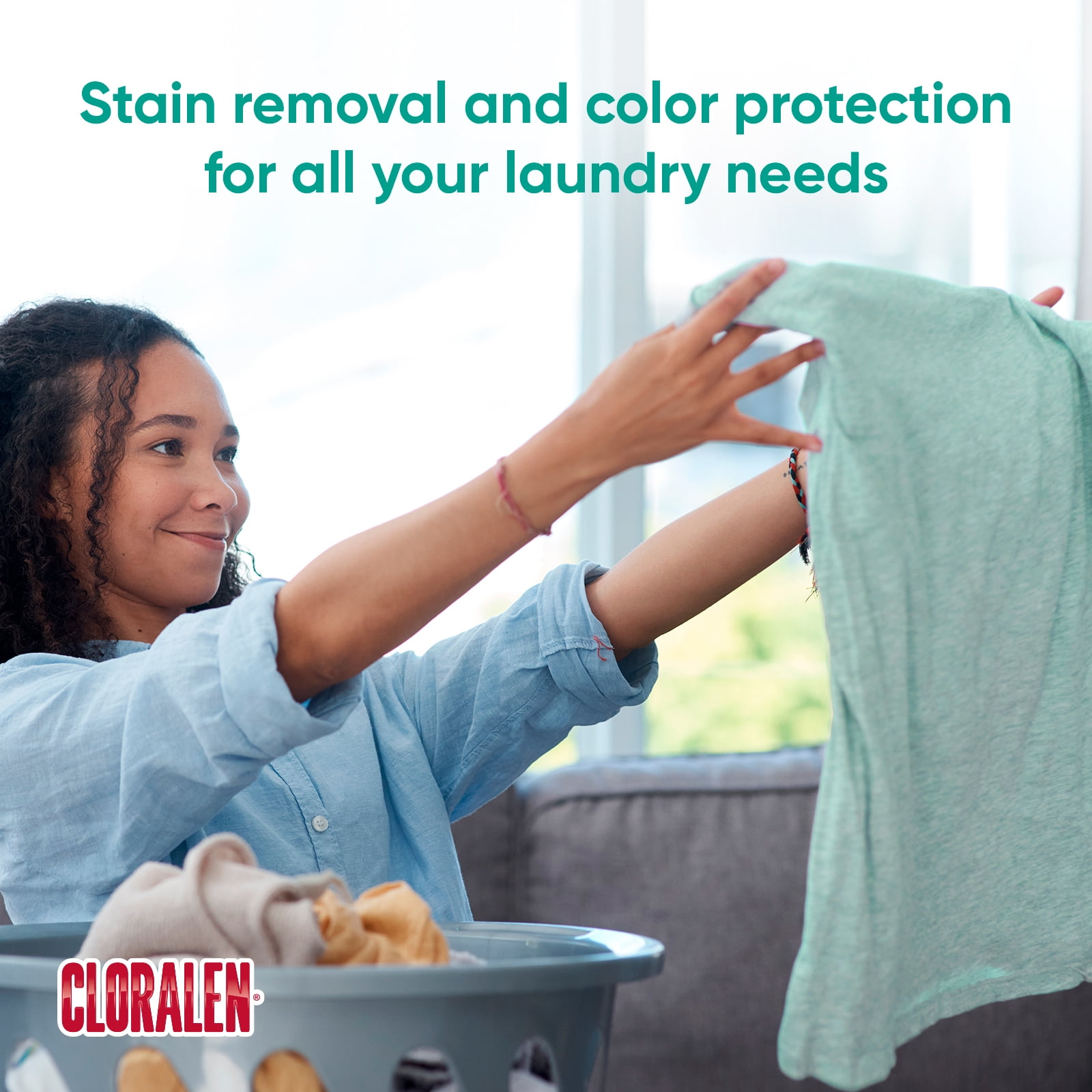 (3 pack) Cloralen Liquid Laundry Stain Remover Detergent, 60.8 fl oz