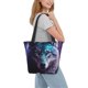 thumbnail image 2 of Easygdp Purple Sky Wolf Bolso de Hombro para Mujer, Bolso Bandolera y Cartera de Mano Elegante para Uso Diario, 2 of 6