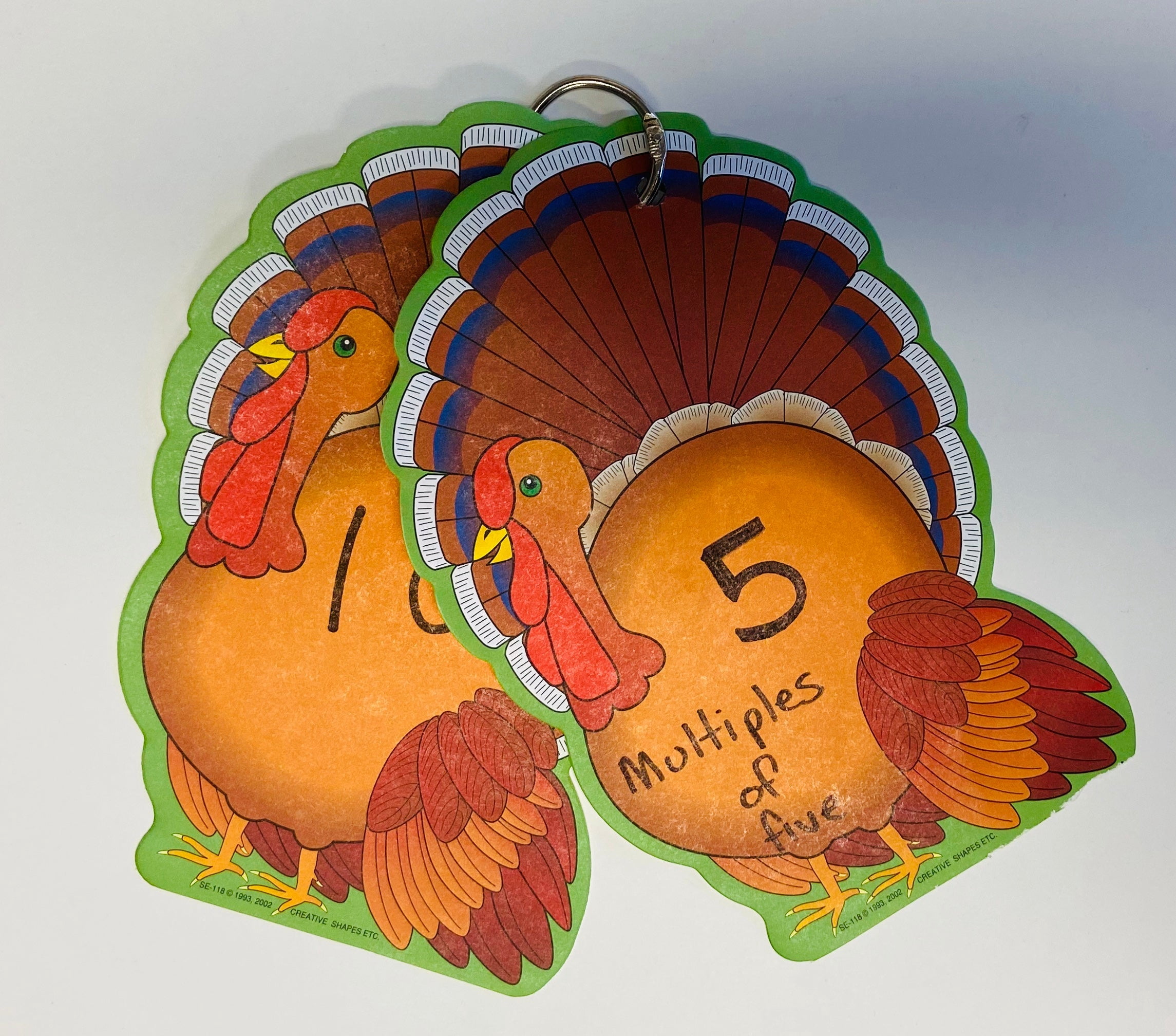 SHAPES ETC. Large Notepad Set - Thanksgiving