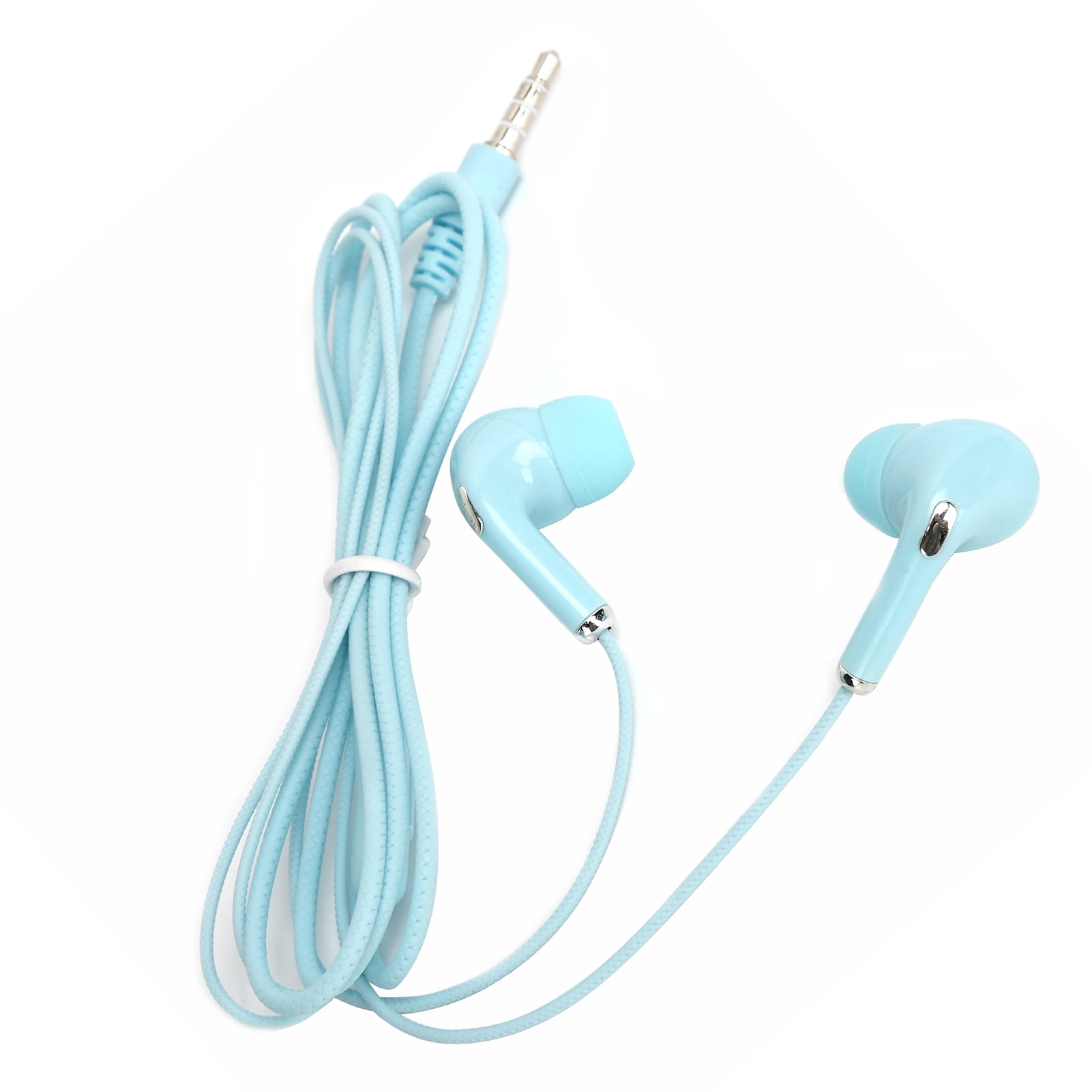 Wired Earbuds Headphones, 3.5mm Audio Interface Earbuds Wired Noise Isolating Lightweight Earphones Support Line Control In-Ear Headphones
