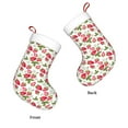 thumbnail image 3 of Salouo Strawberry1 Print Christmas Stockings,Large Xmas Stocking Set of 1 Holiday and Farmhouse Stocking for Christmas Holiday Party Decoration(17.7*11 Inch), 3 of 7