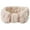 White, variant on Spa Microfiber Headbands for Women Face Wash Washing Facial Towel Makeup Bathroom, 20 cm, Black