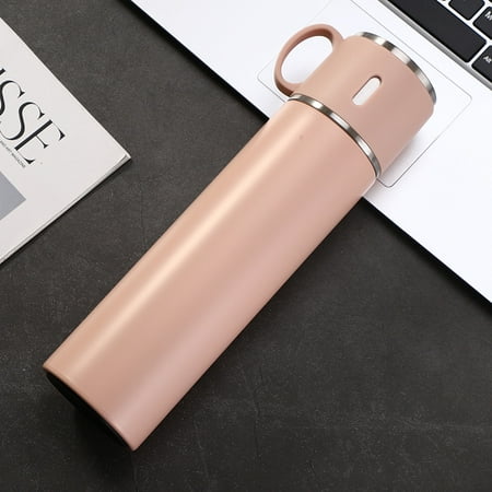 

LOVECM Stainless Steel Vacuum Mug Portable Car Business Male And Female Students Water Cup Creative Gift Cup