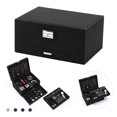 thumbnail image 1 of High-grade three-layer velvet jewelry box drawer with large storage capacity, 1 of 1
