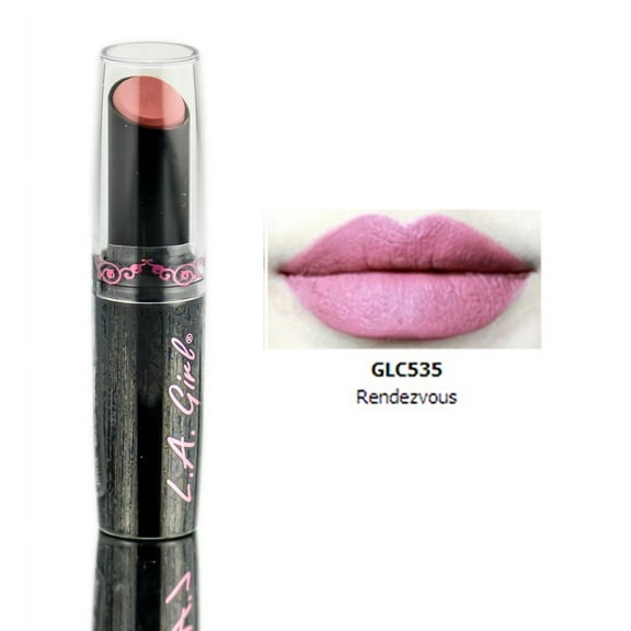 LA Girl Luxury Creme' Lip Color (Color : GLC535 - Rendezvouz)