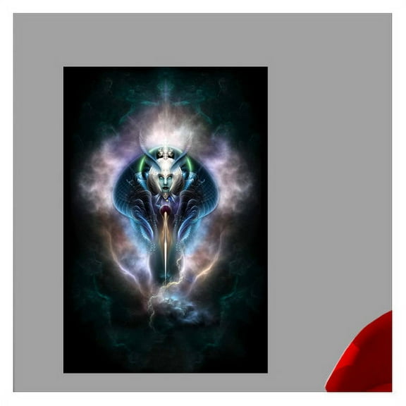 Wallhogs Xzendor7 Thera The Ethereal Queen Wall Mural