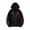 11-Black41804, variant on Womens Gothic Star Print Zip-Up Hoodie Baggy Hoodies Fall Street Hooded Jackets