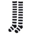 thumbnail image 2 of Calcetines hasta la rodilla Zulema Térmicos para Hombres y Mujeres Medias Rayas, 2 of 8