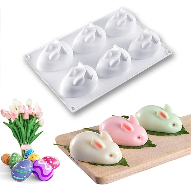 3D Moule Silicone Lapin
