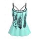 thumbnail image 3 of Tankini de Talla Extra con Estampado de Dreamcatcher Rosegal  Cárdigans de talla grande, 3 of 5