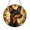 Acrylic 3.5 Inch, variant on Herding Dog Round Suncatcher – Stained Glass Style Window Decor