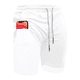 thumbnail image 1 of Short Con Licra Deportiva 2 En 1 Hombre Correr Eo Safe Imports, Blanco L(31-33), 1 of 5