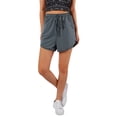 thumbnail image 2 of Sylvamorning Women Letter Print Sport Irregular Hem Drawstring Short Pants, 2 of 6