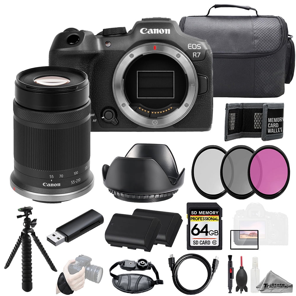 Canon EOS R10 Camera + RF 100-400mm f/5.6-8 IS USM Lens +32GB +