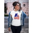 thumbnail image 2 of Independence Day 4Th. T-Shirt Women -Image by Shutterstock, Female Medium, 2 of 4