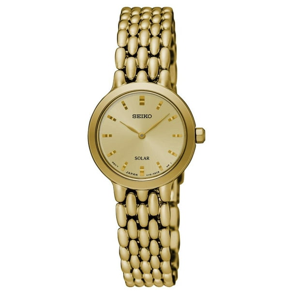 Seiko Solar Women s Watch SUP352 Walmart
