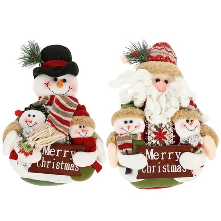 

1 Set 8 Pcs Christmas Coasters Round Felt Nonslip Heat Insulation Cup Mats