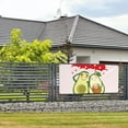 thumbnail image 3 of Lsque Avocado Lovers Wearing Umbrella Pattern Party Banner, Festive Banner , Holiday Celebrations and Events for Carnival Birthday Party Festival Decorations-Small, 3 of 8