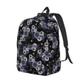 thumbnail image 2 of Naloa Canvas Backpack for Men Women Sunflowers Print Rucksack Casual Travel Daypack Large and Small Durable College Tote Satchel Bookbag for Teens, 2 of 8