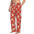 thumbnail image 2 of Daiia Japanese Maneki Cats Men's Sleep Pant with Pockets and Drawstring,Pajama Pants-XX-Large, 2 of 9