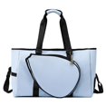 thumbnail image 1 of S SERENABLE Badminton Racket Shoulder Bag Adjustable Single Shoulder Strap for Men Women Blue, 1 of 9