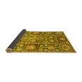 thumbnail image 2 of Ahgly Company Indoor Rectangle Oriental Yellow Traditional Area Rugs, 8' x 12', 2 of 4