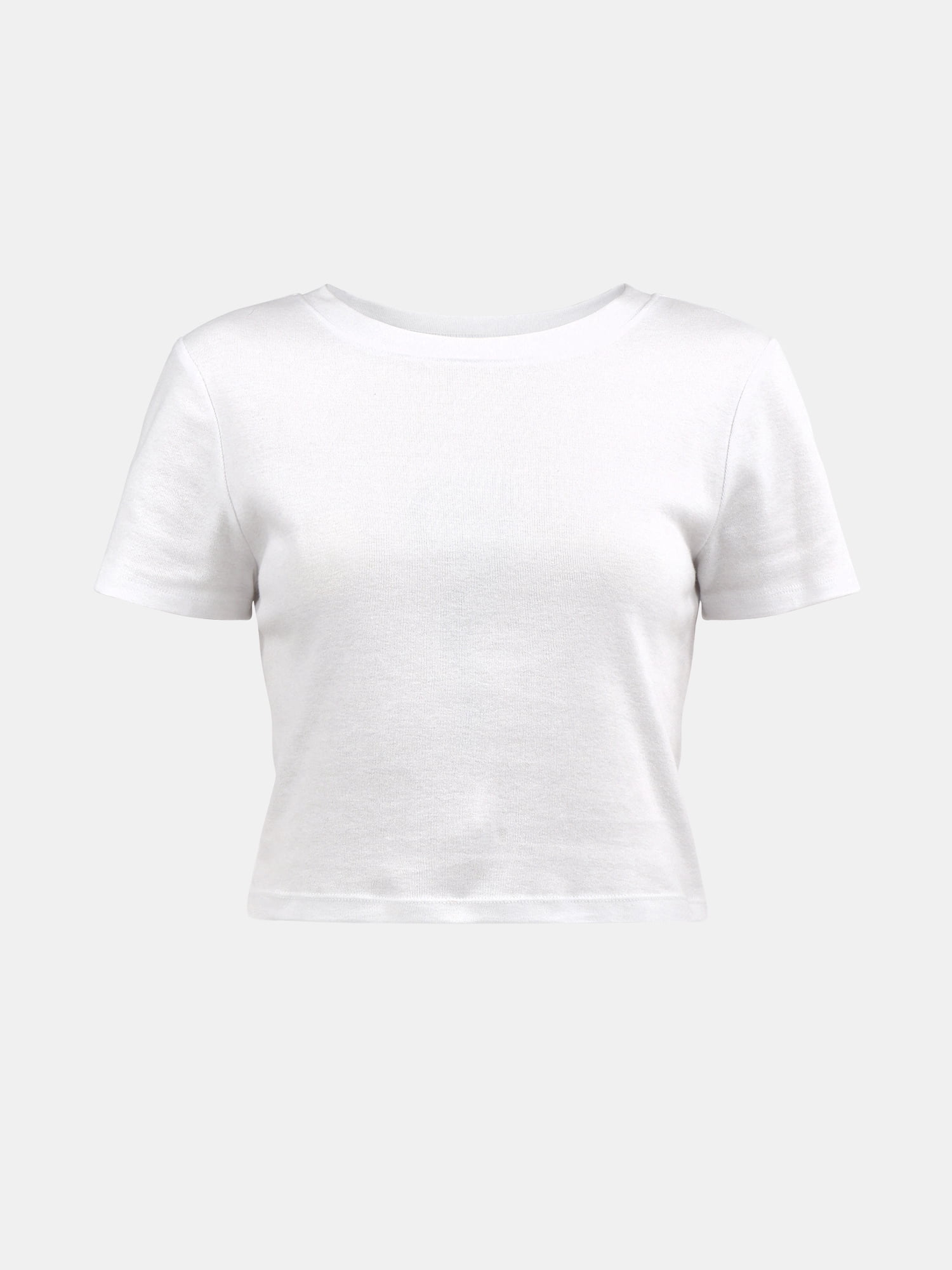 No Boundaries Crop Crew Tee, Women's