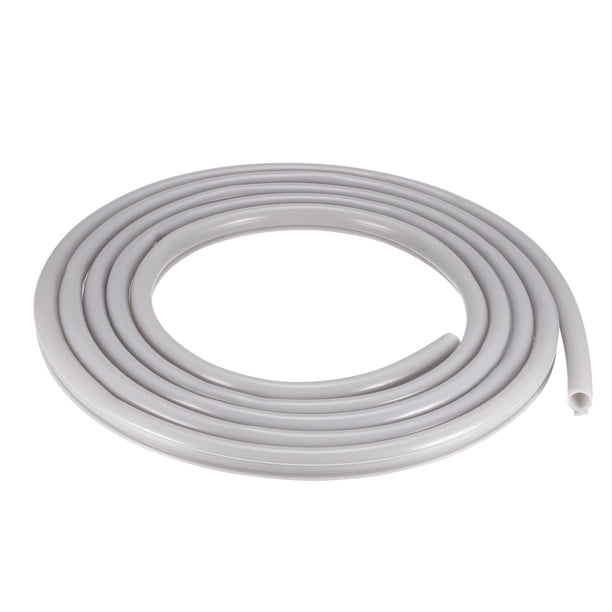 Sello de burbuja de ranura T de 1 metro con bombilla de 9mm para ranura de 5mm blanco gris 3m