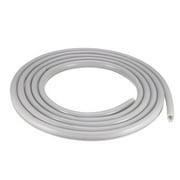 REGALWOVEN T-Slot Mount Window Weatherstrip Seal 9mm Bulb Bubble for 5mm Slot, 5 Meters Long Gray