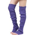 thumbnail image 2 of Women's Winter Over Knee High Footless Socks Knit Leg Warmers, 2 of 5