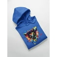 thumbnail image 3 of Lemur With Brush Strokes  Hoodie Women -Image by Shutterstock, Female XX-Large, 3 of 4