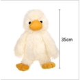 thumbnail image 4 of Pato de peluche grande para perro, 15 pulgadas, juguete chirriante para mascotas, lindo cachorro, amigo patito, 4 of 5