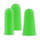 thumbnail image 4 of 3 piezas de silicona para esculpir para cocinar, resistente y duradera, con funda antideslizante para los dedos. verde, 4 of 9