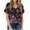 Multicolor, variant on Otaozi Womens Summer Tops Dressy Casual Plus Size Womens Tops Casual Plus Blouses For Women Dressy Casual Plus Size Summer Clothes For Women