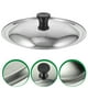 thumbnail image 2 of Tapa de acero inoxidable para sartén, redonda, para cocina (estilo aleatorio), 2 of 4