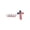 2pc, variant on Jesus Edition Car Emblem Badge, 3D Metal American Flag Cross Sticker Decal, Self Adhesive Religious Faith Car Exterior Accessory for Truck SUV Van Tailgate Fender Decor,3.9*6.7 in,2PC.