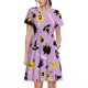 thumbnail image 1 of Balery Cute Halloween Vestidos sueltos de manga corta para mujer, vestidos de verano 2025, vestidos casuales de corte A con vuelo., 1 of 6
