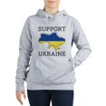 thumbnail image 1 of CafePress - Support Ukraine - Women's Hooded Sweatshirt, 1 of 1