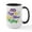 White/Black Inside, variant on CafePress - Mardi Gras Keep The Goo - 15 oz Ceramic Large White Nolvety Mug